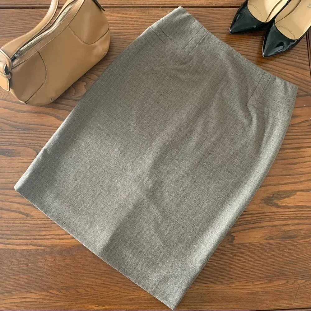 Antonio Melani Classic Herringbone Skirt